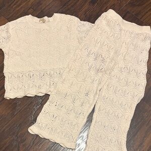 Jessica Simpson Cream Kids Matching Set NEW- NO TAGS